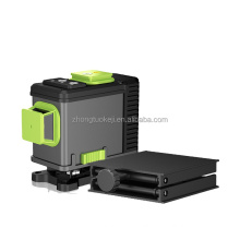 Laser level 3D 12 lines green beam 360 degree cross line self leveling automatic leveling machine for construction